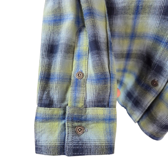 Noble Outfitters Plaid Casual Button Down Shirt for Men Size XL - Picture 2 of 11